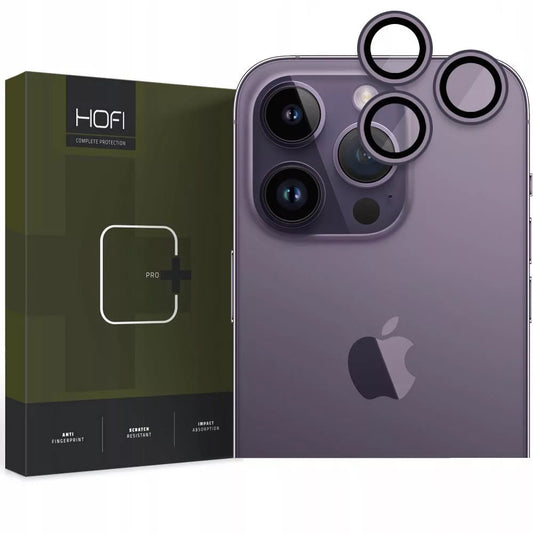 Προστατευτική Μεμβράνη Κάμερας Πίσω Tech-Protect CamRing Fit+ για Apple iPhone 14 Pro Max / 14 Pro, Ενισχυμένο Γυαλί, Μωβ