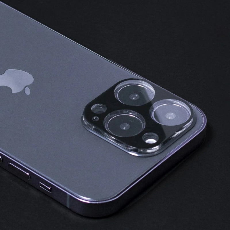 Προστατευτική Μεμβράνη Κάμερας Πίσω WZK για Apple iPhone 17 Pro, Ενισχυμένο Γυαλί, Σετ 2 τεμαχίων, Μαύρη