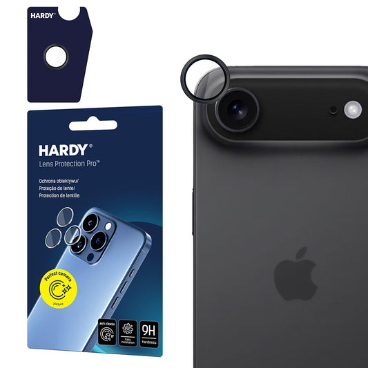 Προστατευτική Μεμβράνη Κάμερας Πίσω 3MK Hardy Protection Pro για Apple iPhone 17 Air, Ενισχυμένο Γυαλί, Μαύρη