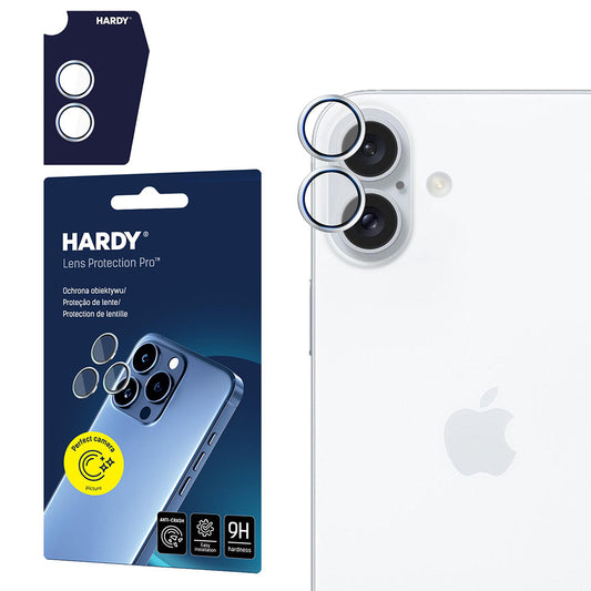 Προστατευτική Μεμβράνη Κάμερας Πίσω 3MK Hardy Protection Pro για Apple iPhone 17, Ενισχυμένο Γυαλί, Ασημί