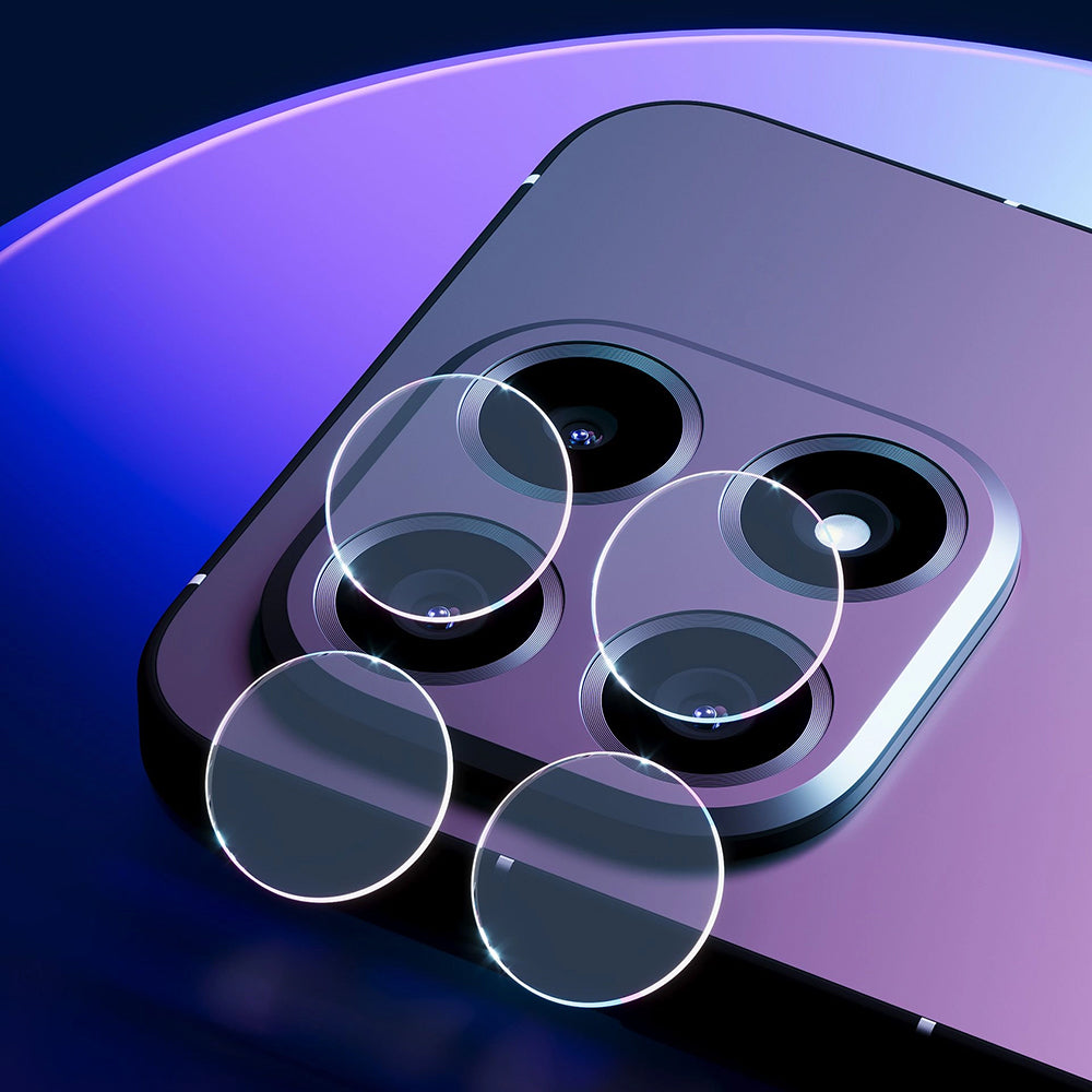 Προστατευτική Μεμβράνη Κάμερας Πίσω 3MK Protection για Xiaomi Poco F8 Ultra, Ενισχυμένο Γυαλί, Σετ 4 τεμαχίων, Διαφανές