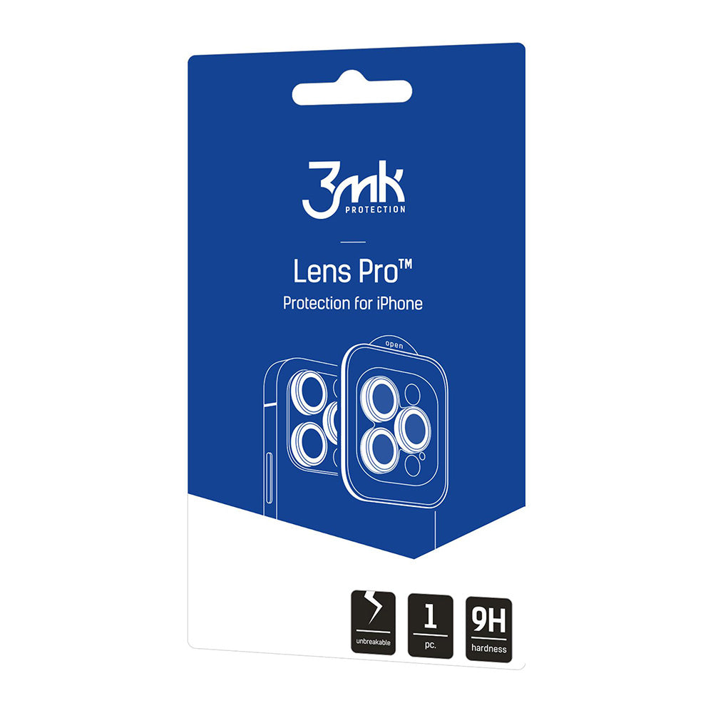 Προστατευτική Μεμβράνη Κάμερας Πίσω 3MK Protection Pro για Apple iPhone 17 Pro Max / 17 Pro, Ενισχυμένο Γυαλί, Μπεζ