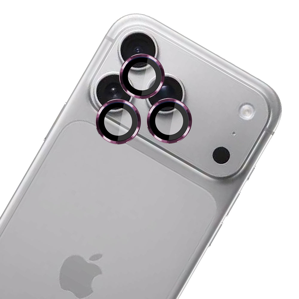 Προστατευτική μεμβράνη για πίσω κάμερα 3MK Protection Pro για Apple iPhone 18 Pro / 18 Pro Max, Ασφαλισμένο γυαλί, Βυσσινί