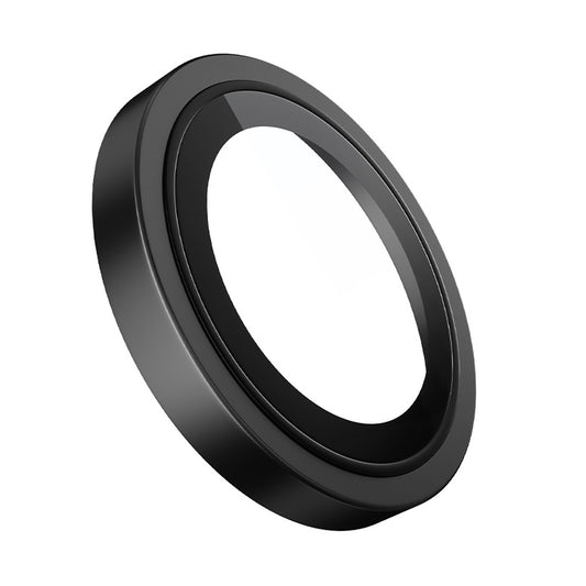 Προστατευτική μεμβράνη για πίσω κάμερα Blueo Metal Frame για Apple iPhone 16 Pro Max / 16 Pro, ασφαλισμένο γυαλί, μαύρο
