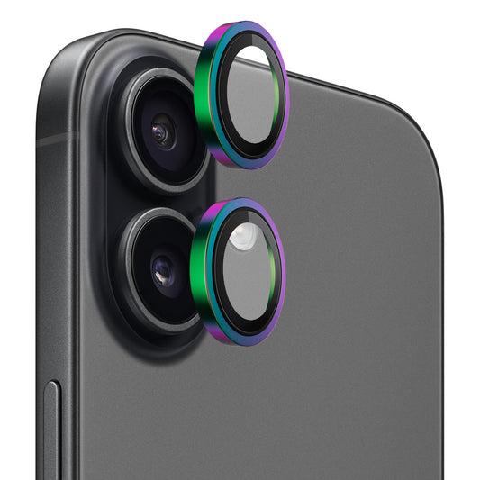 Προστατευτική Μεμβράνη Κάμερας Πίσω Blueo Metal Frame για Apple iPhone 17, Ενισχυμένο Γυαλί, Πολύχρωμη