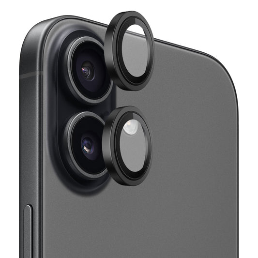 Προστατευτική Μεμβράνη Κάμερας Πίσω Blueo Metal Frame για Apple iPhone 17, Ενισχυμένο Γυαλί, Μαύρη