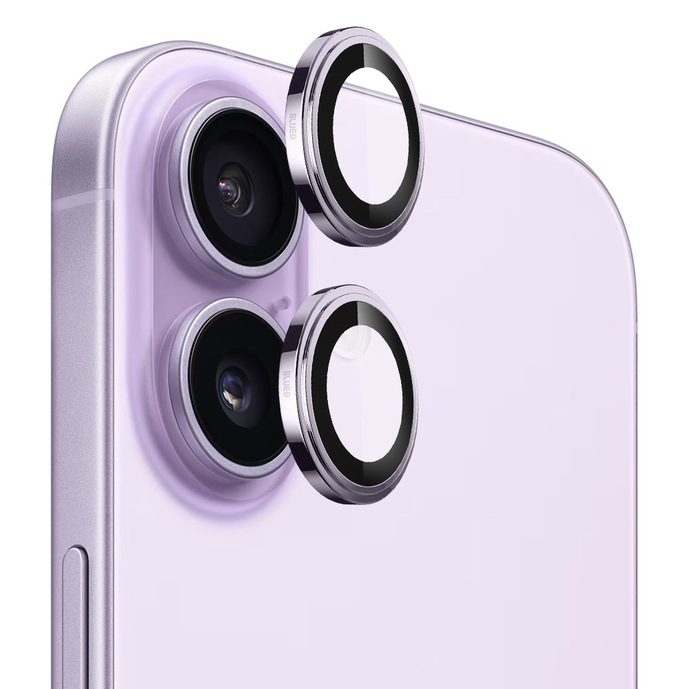 Προστατευτική Μεμβράνη Κάμερας Πίσω Blueo Sapphire Crystal για Apple iPhone 17, Ενισχυμένο Γυαλί, Μωβ