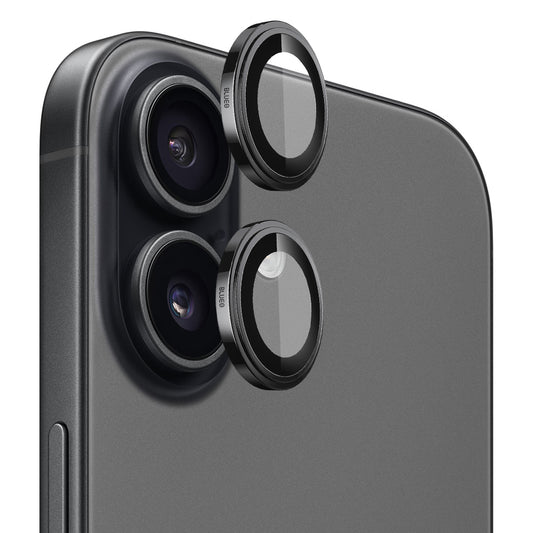 Προστατευτική Μεμβράνη Κάμερας Πίσω Blueo Sapphire Crystal για Apple iPhone 17, Ενισχυμένο Γυαλί, Μαύρη