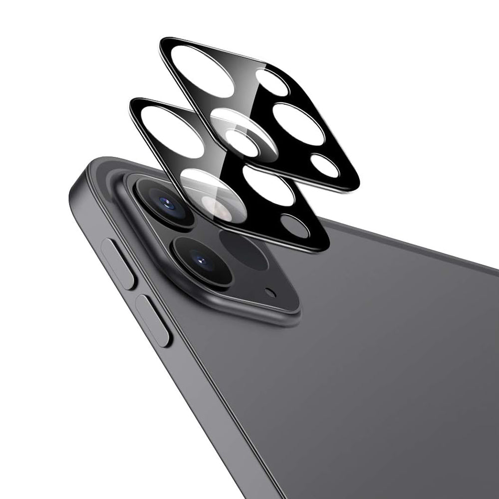 Προστατευτική Μεμβράνη Κάμερας Πίσω ESR για Apple iPad Pro 13 (2024) / Pro 11 (2022) / Pro 12.9 (2022), Ενισχυμένο Γυαλί, Σετ 2 τεμαχίων, Μαύρη