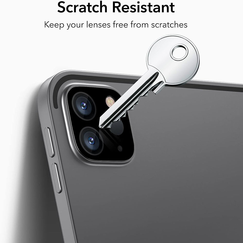 Προστατευτική Μεμβράνη Κάμερας Πίσω ESR για Apple iPad Pro 13 (2024) / Pro 11 (2022) / Pro 12.9 (2022), Ενισχυμένο Γυαλί, Σετ 2 τεμαχίων, Μαύρη