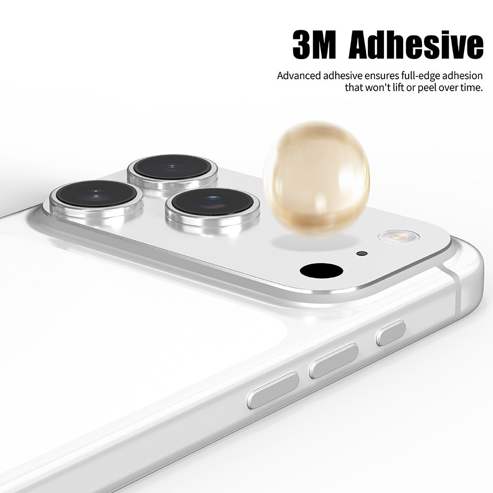 Lito Crown Halo AR + AF Rear Camera Protective Film for Apple iPhone 18 Pro, Tempered Glass, Silver