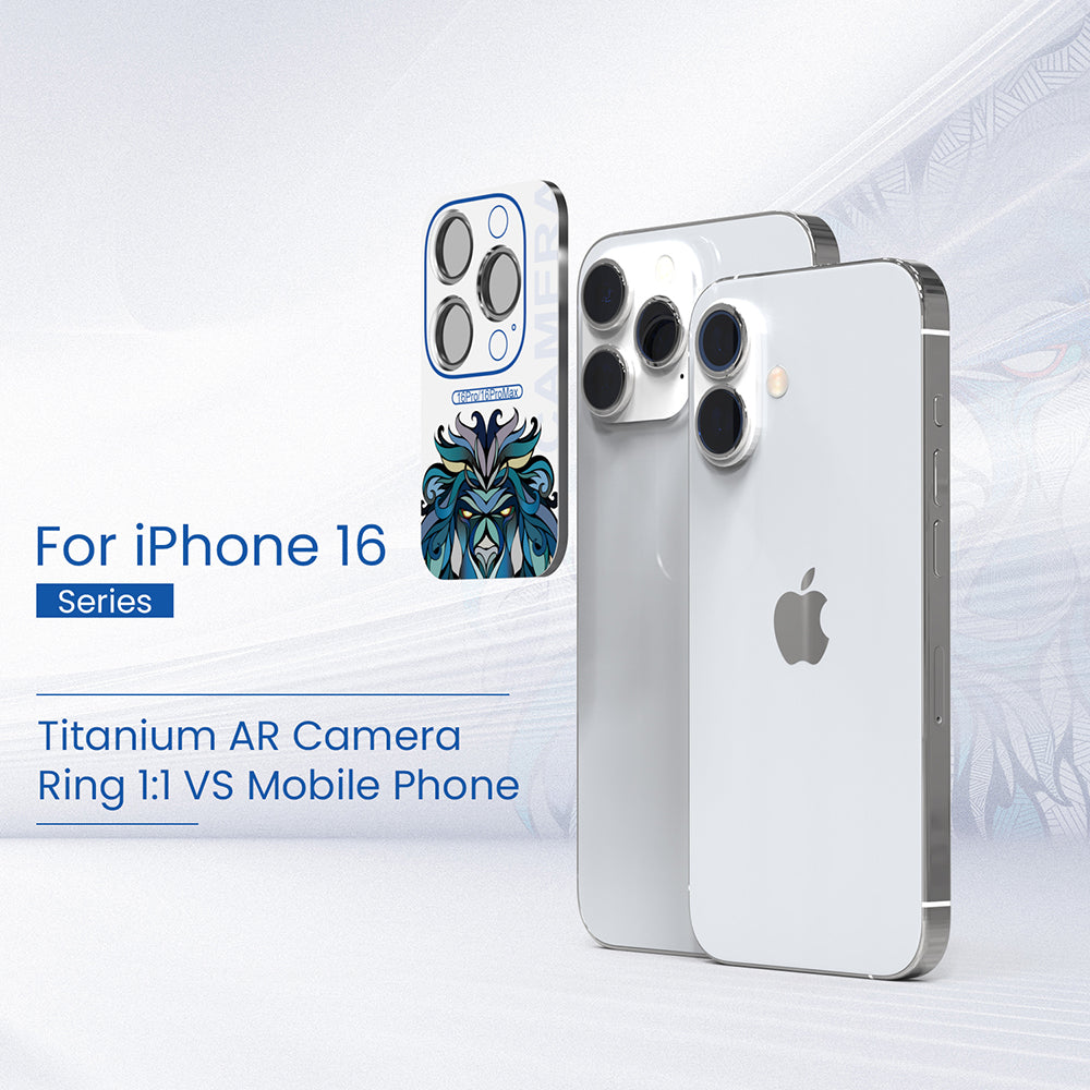 Προστατευτική μεμβράνη πίσω κάμερας Lito S+ για Apple iPhone 16 Pro Max / 16 Pro, Ασφαλισμένο γυαλί, Μπρονζέ
