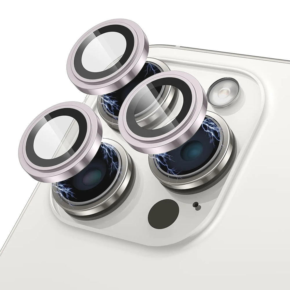 Προστατευτική Μεμβράνη Κάμερας Πίσω Lito S+ για Apple iPhone 17, Ενισχυμένο Γυαλί, Ροζ