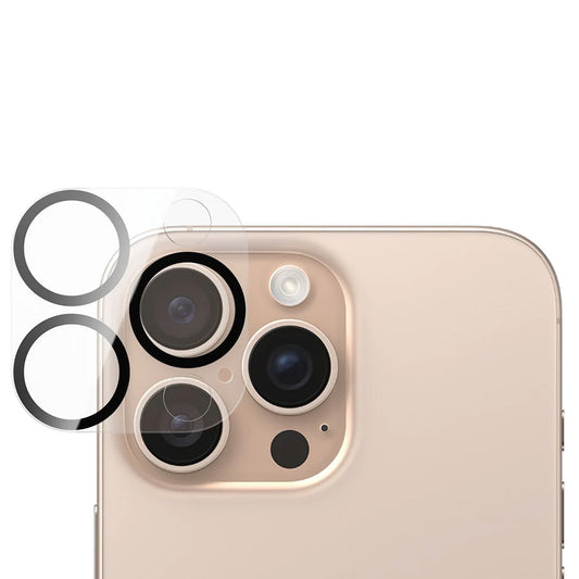 Προστατευτική Μεμβράνη Κάμερας Πίσω PanzerGlass PicturePerfect για Apple iPhone 16 Pro Max / 16 Pro, Ενισχυμένο Γυαλί, Διαφανές