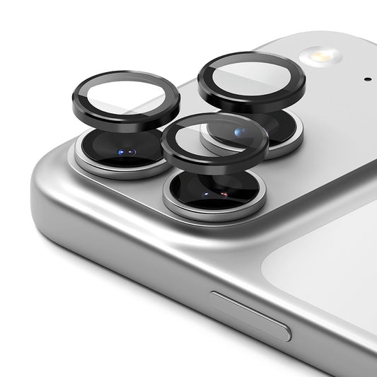 Προστατευτική Μεμβράνη Κάμερας Πίσω Ringke για Apple iPhone 17 Pro Max / 17 Pro, Ενισχυμένο Γυαλί, Μαύρη