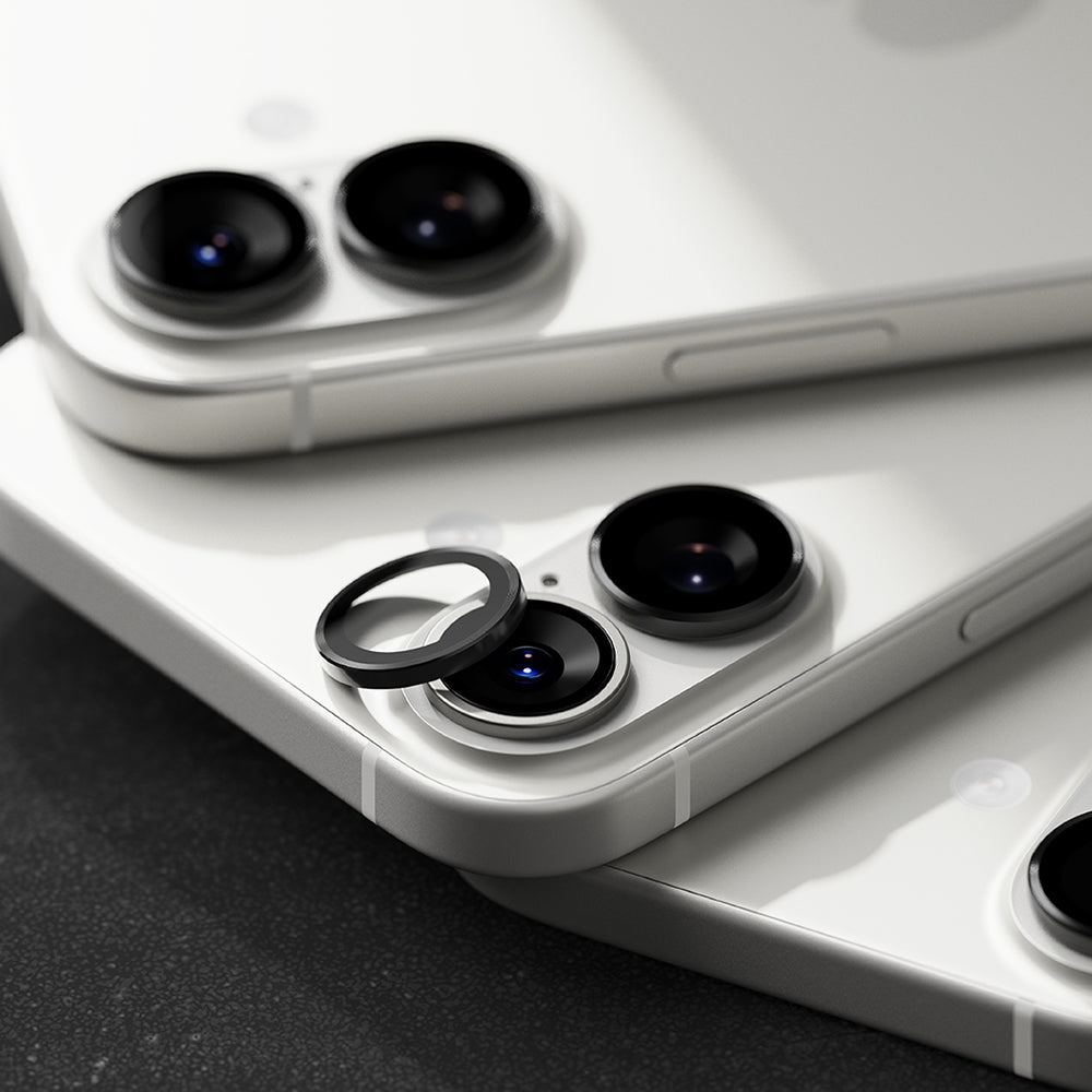 Προστατευτική Μεμβράνη Κάμερας Πίσω Ringke για Apple iPhone 17, Ενισχυμένο Γυαλί, Μαύρη