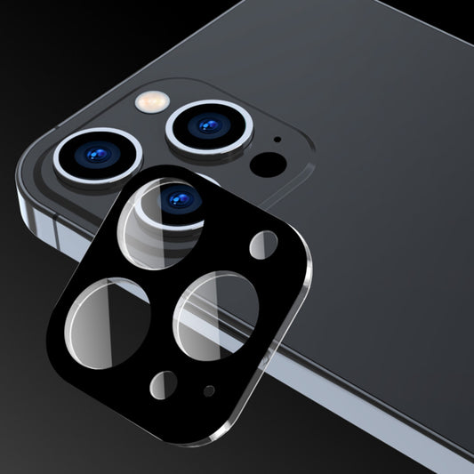 Προστατευτική μεμβράνη πίσω κάμερας Techsuit για Apple iPhone 15 Pro Max / 15 Pro, ασφαλισμένο γυαλί, μαύρο