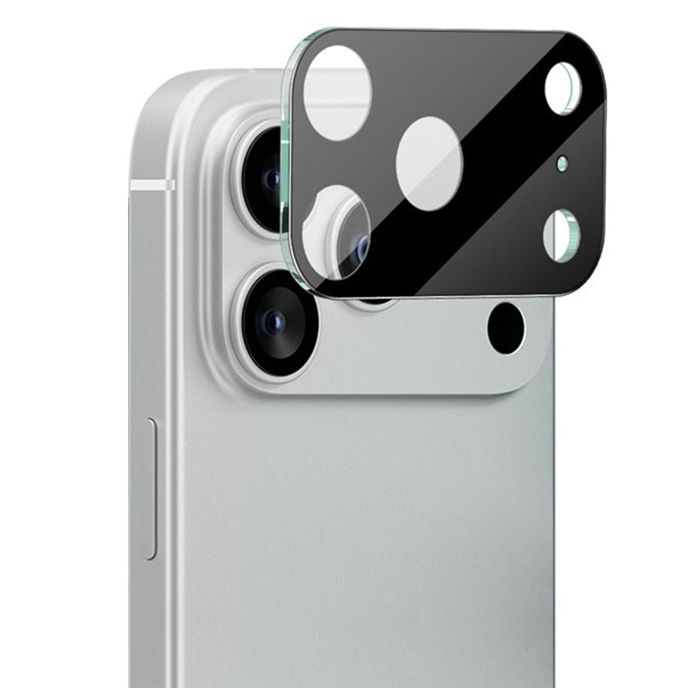 Προστατευτική Μεμβράνη Κάμερας Πίσω Techsuit για Apple iPhone 17 Pro, Ενισχυμένο Γυαλί, Μαύρη