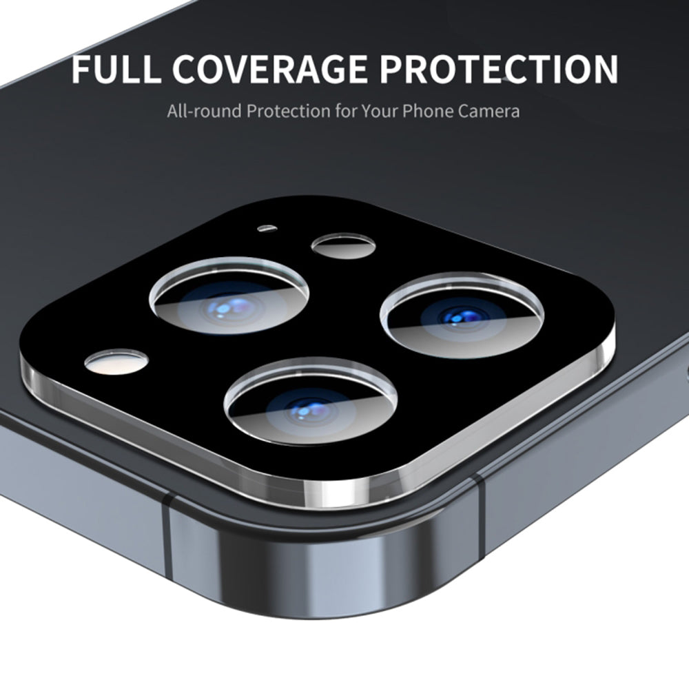 Προστατευτική Μεμβράνη Κάμερας Πίσω Techsuit για Apple iPhone 17 Pro, Ενισχυμένο Γυαλί, Μαύρη