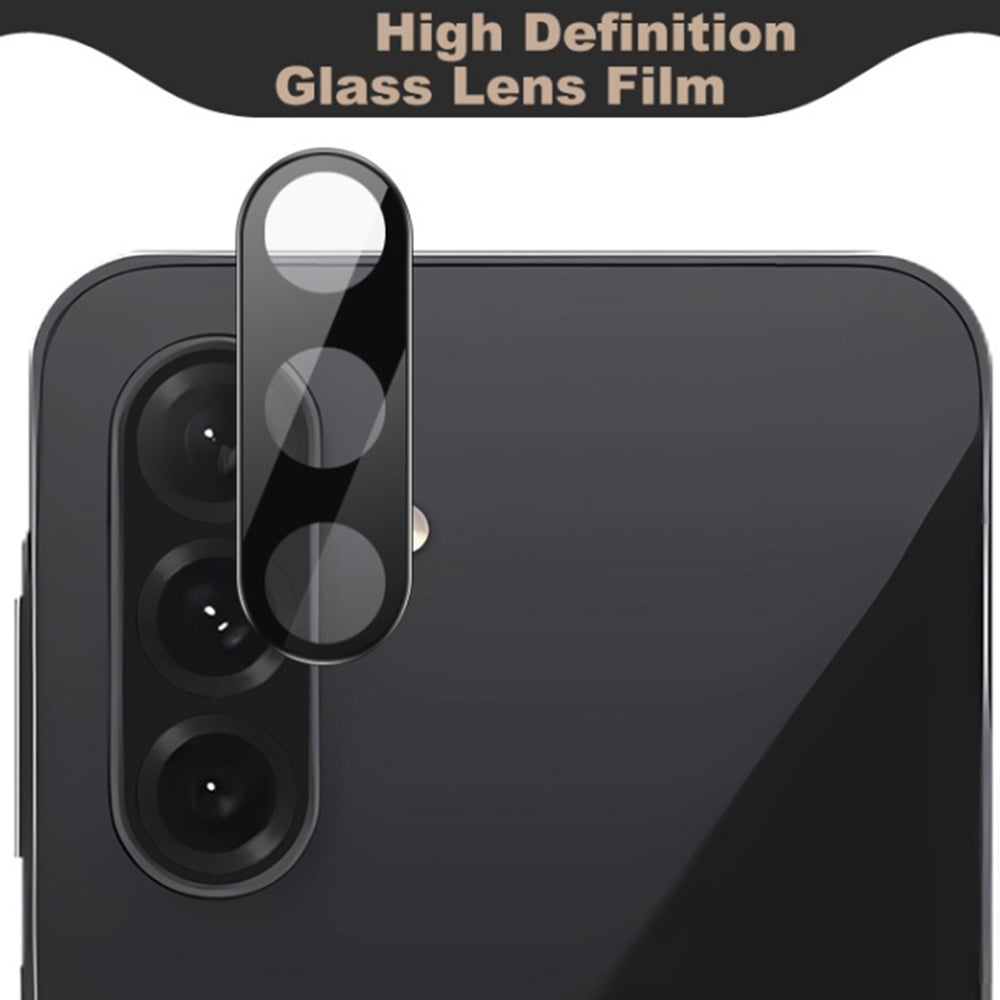 Προστατευτική Μεμβράνη Κάμερας Πίσω Techsuit για Samsung Galaxy A37 5G, Ενισχυμένο Γυαλί, Μαύρη