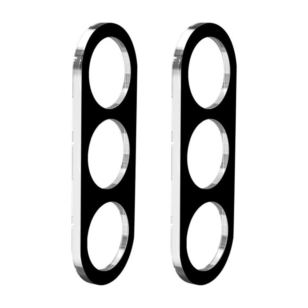 Προστατευτική μεμβράνη πίσω κάμερας Techsuit για Samsung Galaxy S25 FE, ασφαλισμένο γυαλί, μαύρο