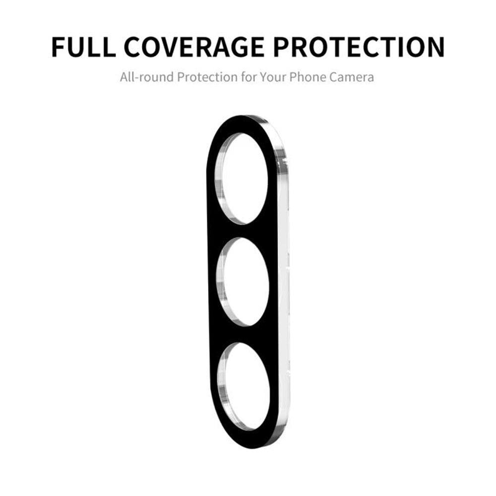 Προστατευτική μεμβράνη πίσω κάμερας Techsuit για Samsung Galaxy S25 FE, ασφαλισμένο γυαλί, μαύρο