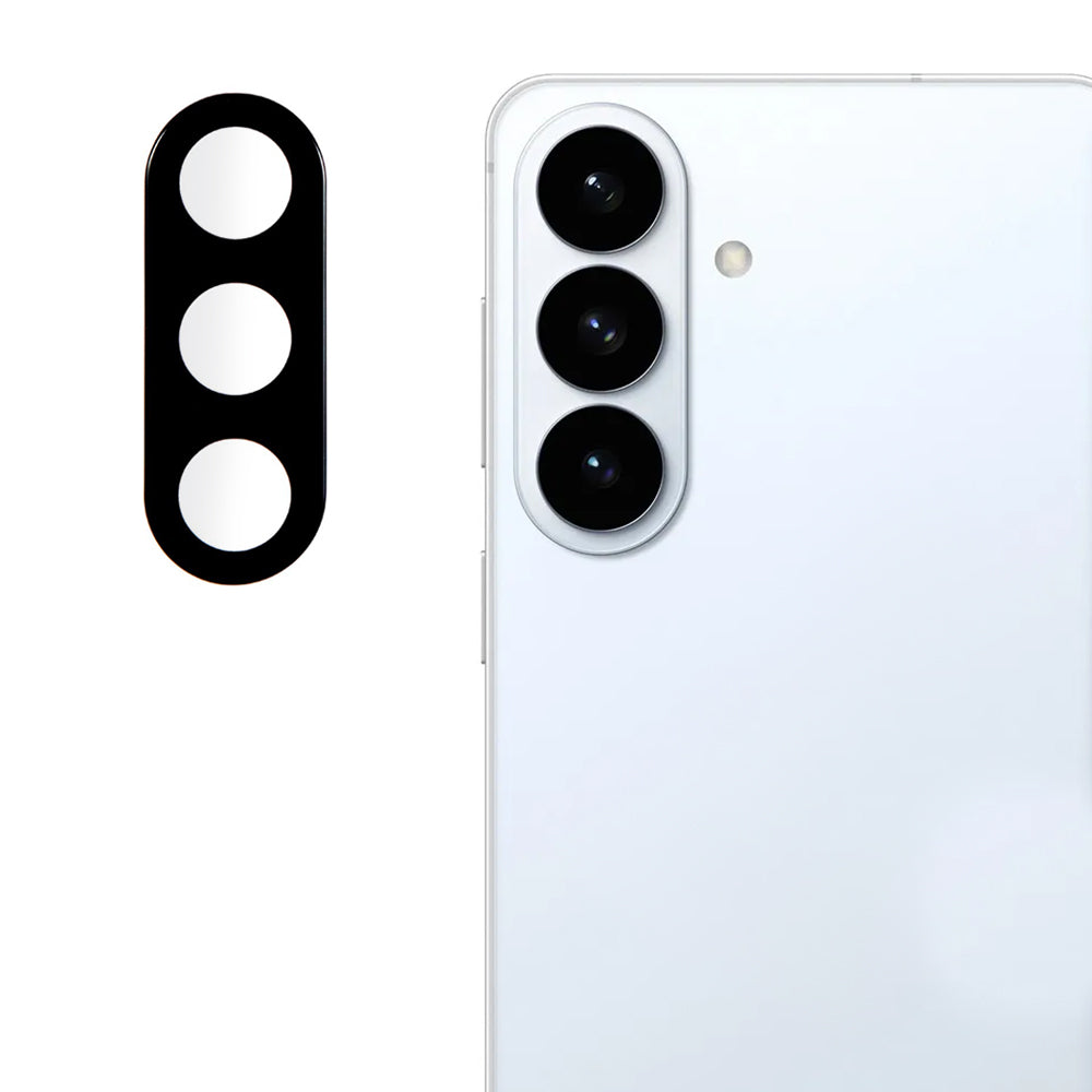 Προστατευτική Μεμβράνη Κάμερας Πίσω Techsuit για Samsung Galaxy S26 Plus S947, Ενισχυμένο Γυαλί, Μαύρη