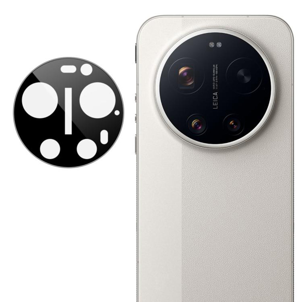 Προστατευτική Μεμβράνη Κάμερας Πίσω Techsuit για Xiaomi 17 Ultra, Ενισχυμένο Γυαλί, Μαύρη