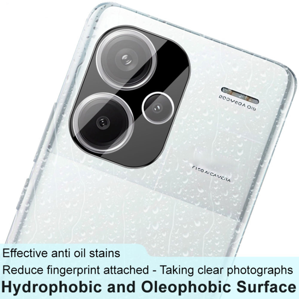 Προστατευτική μεμβράνη πίσω κάμερας Techsuit για Xiaomi Redmi Note 13 Pro+, Ενισχυμένο γυαλί, Μαύρο
