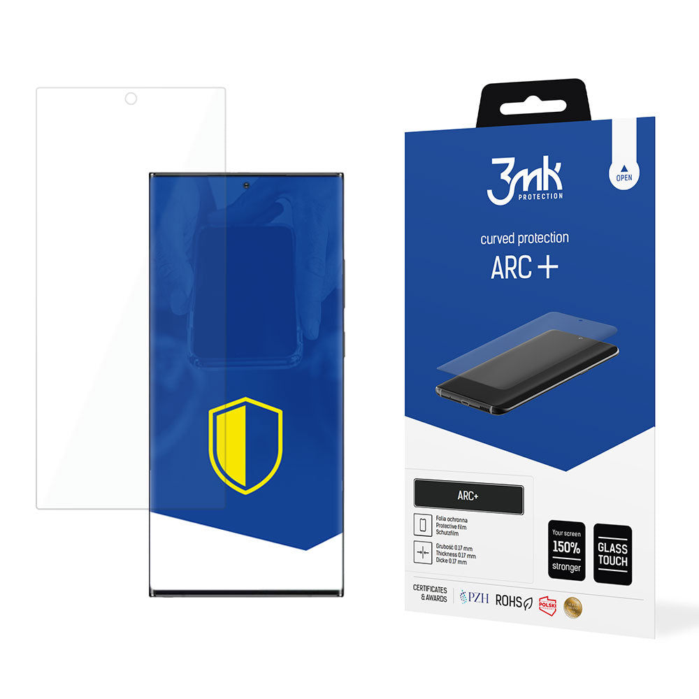 Προστατευτική Μεμβράνη Οθόνης 3MK ARC+ για Samsung Galaxy S22 Ultra 5G S908, Πλαστική