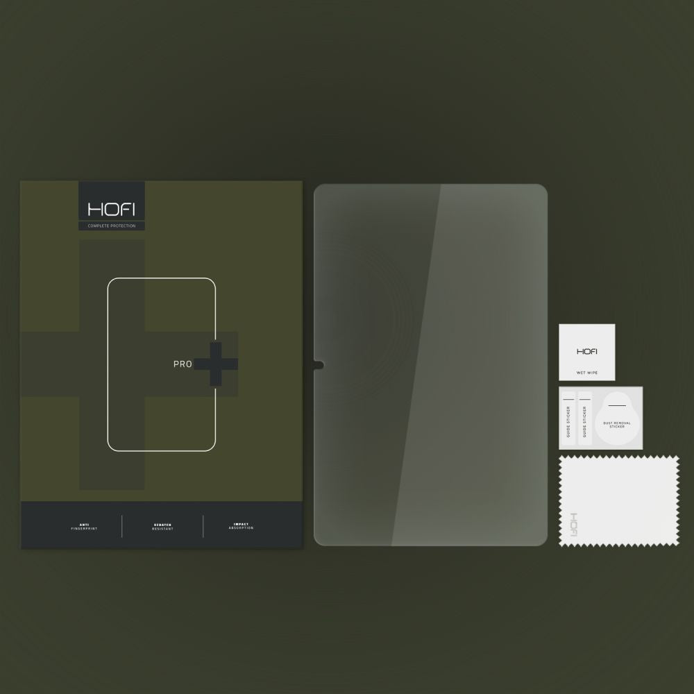 Προστατευτική μεμβράνη οθόνης HOFI PRO+ για Samsung Galaxy Tab S10 FE / S9 FE / Tab S9, Ασφαλισμένο γυαλί, Πλήρης κόλλα