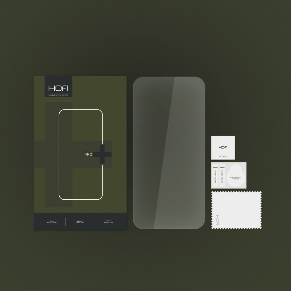 Προστατευτικό οθόνης HOFI PRO+ για Apple iPhone 15, Προστατευμένο γυαλί, Πλήρης κόλληση, 2.5D