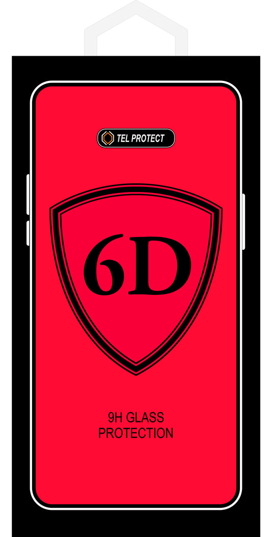 OEM Screen Protector for Samsung Galaxy A51 5G A516 / A51 A515, Tempered Glass, Full Glue, 6D, Black
