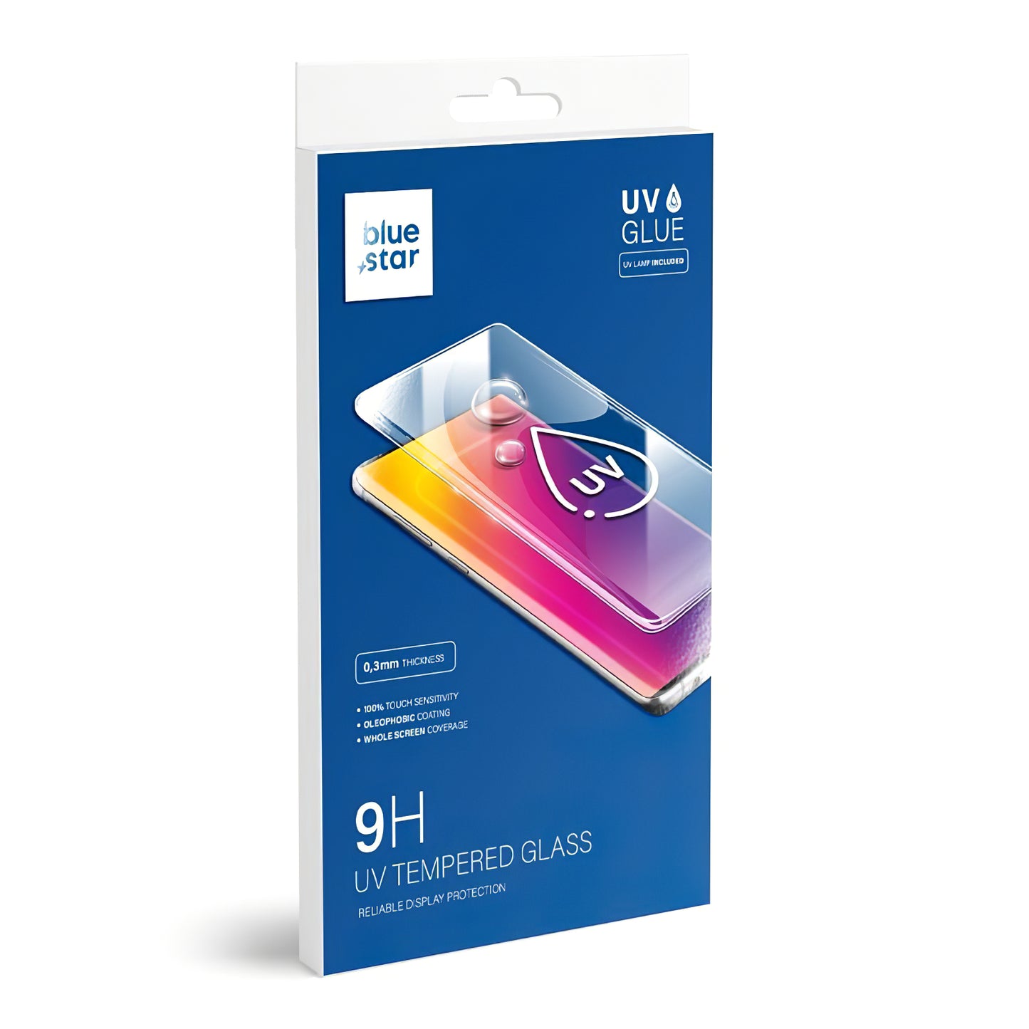 Blue Star Προστατευτικό οθόνης για Samsung Galaxy Galaxy S23 Ultra S918, Προστατευτικό γυαλί, UV κόλλα