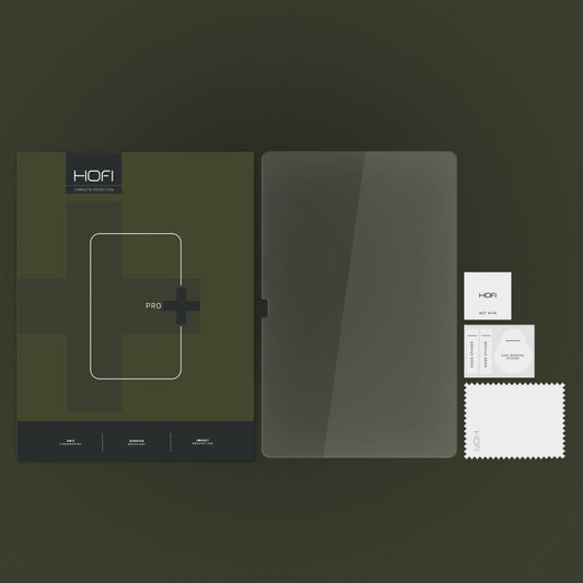 Προστατευτική μεμβράνη οθόνης HOFI Glass PRO+ για Samsung Galaxy Tab S10+ / Tab S9+ / Tab S8+ / Tab S7 FE / Tab S7+, Ασφαλισμένο γυαλί, Πλήρης κόλλα