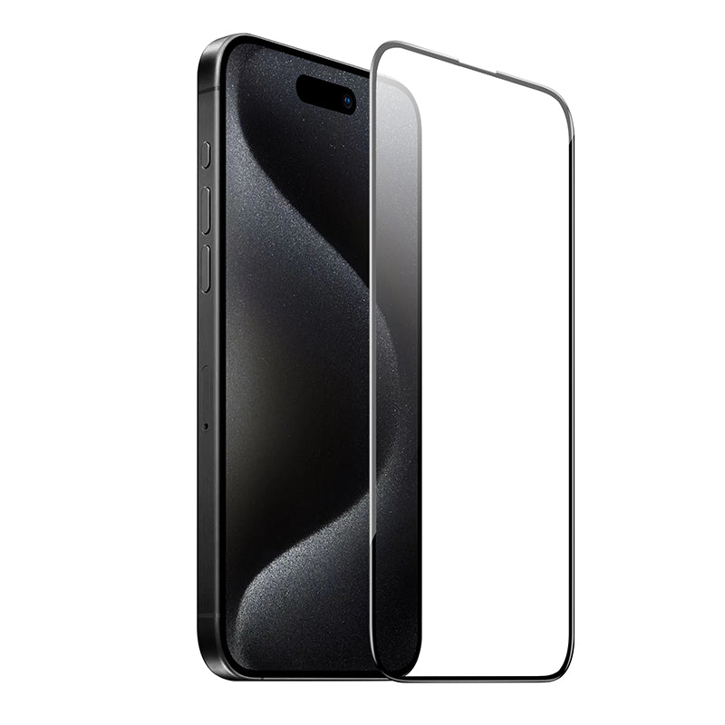 Προστατευτική Μεμβράνη Οθόνης HOCO G16 για Apple iPhone 16 Pro Max, Ενισχυμένο Γυαλί, Πλήρης Κόλληση, 5D, Μαύρη