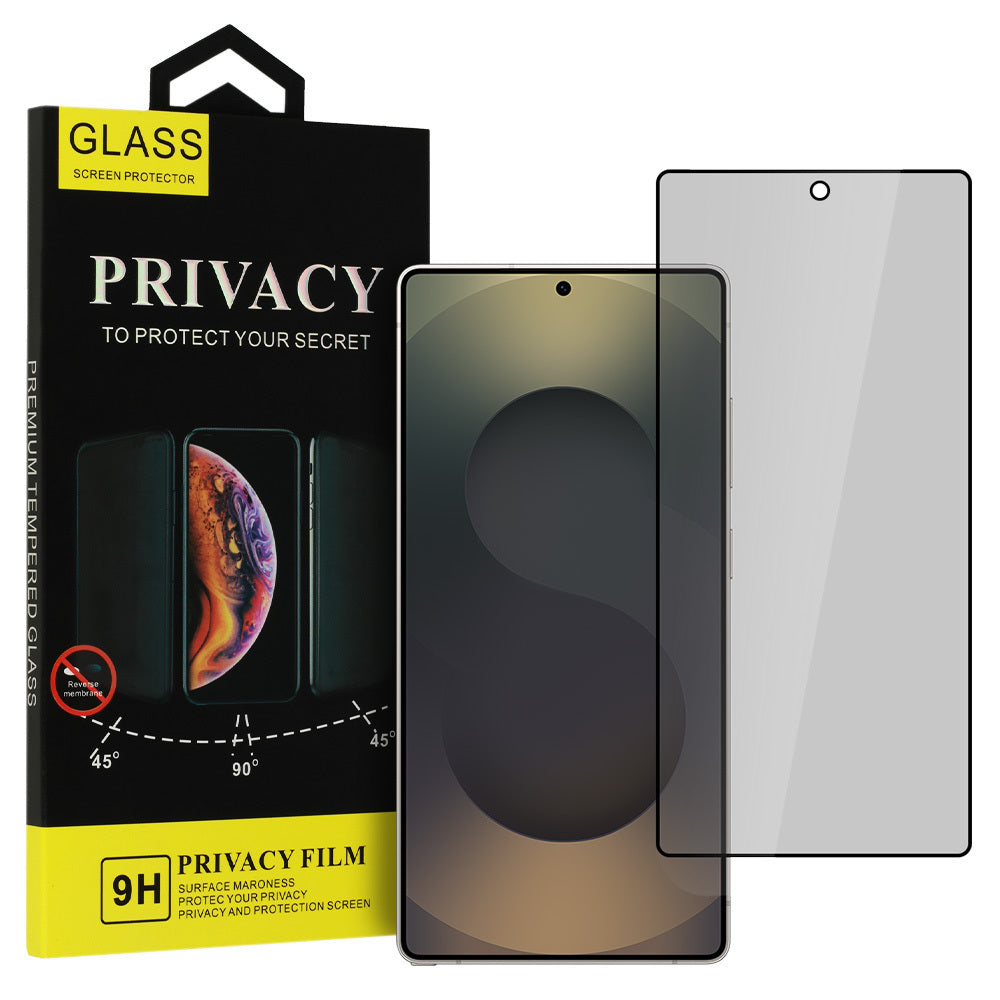 Προστατευτική μεμβράνη οθόνης Privacy OEM Shield Screen για Samsung Galaxy S25 Ultra S938, Ασφαλισμένο γυαλί, Πλήρης κόλλα