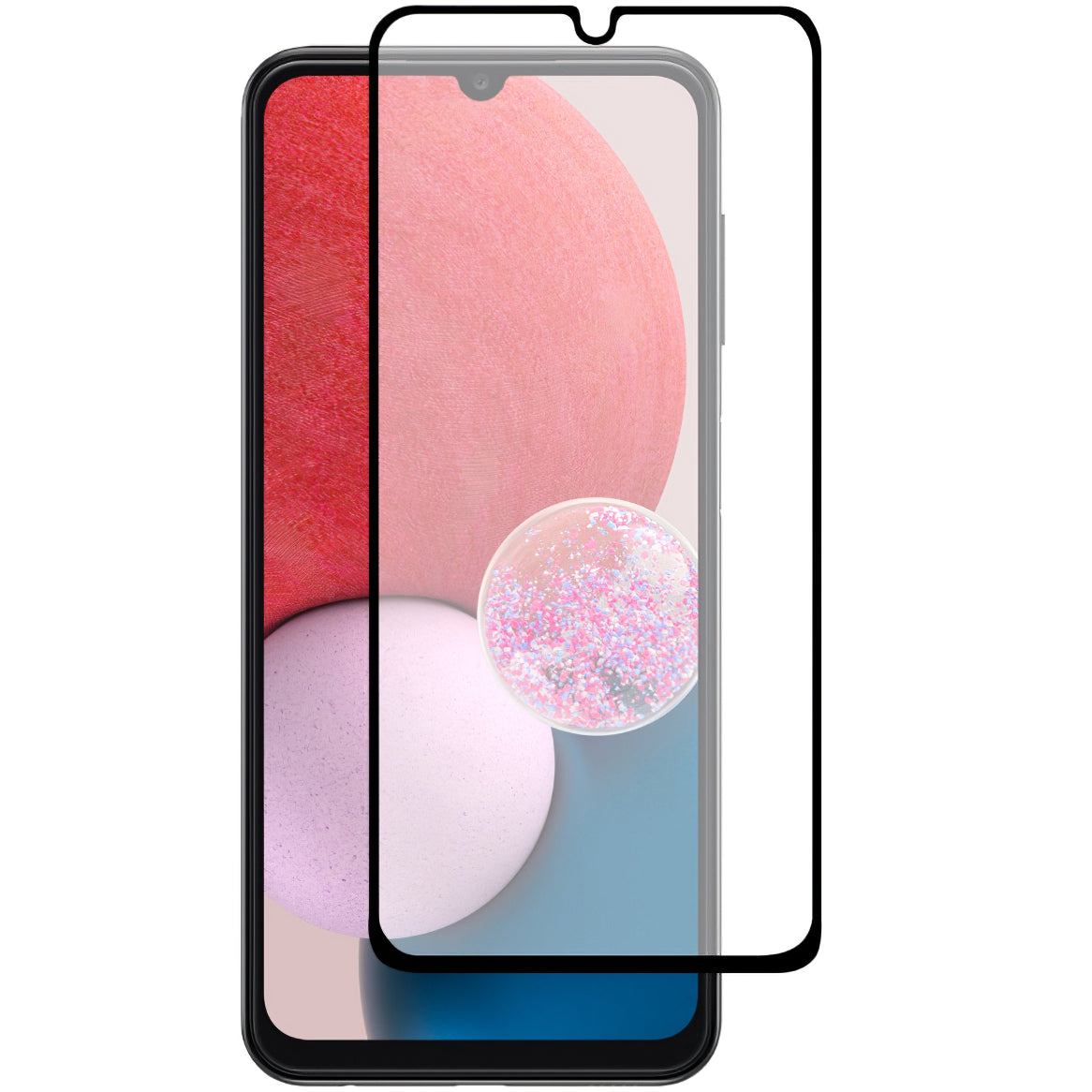 OEM προστατευτικό οθόνης για Samsung Galaxy A15 5G A156 / A15 A155 / A25 A256, γυάλινη ασπίδα, πλήρης κόλλα, 9D, μαύρο