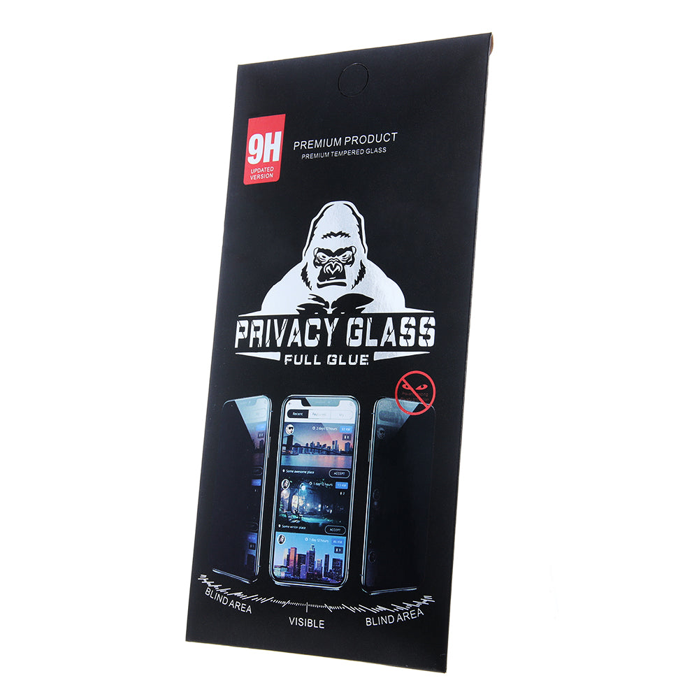 Προστατευτική Μεμβράνη Οθόνης Privacy OEM για Samsung Galaxy S24+ S926, Ενισχυμένο Γυαλί, Full Glue