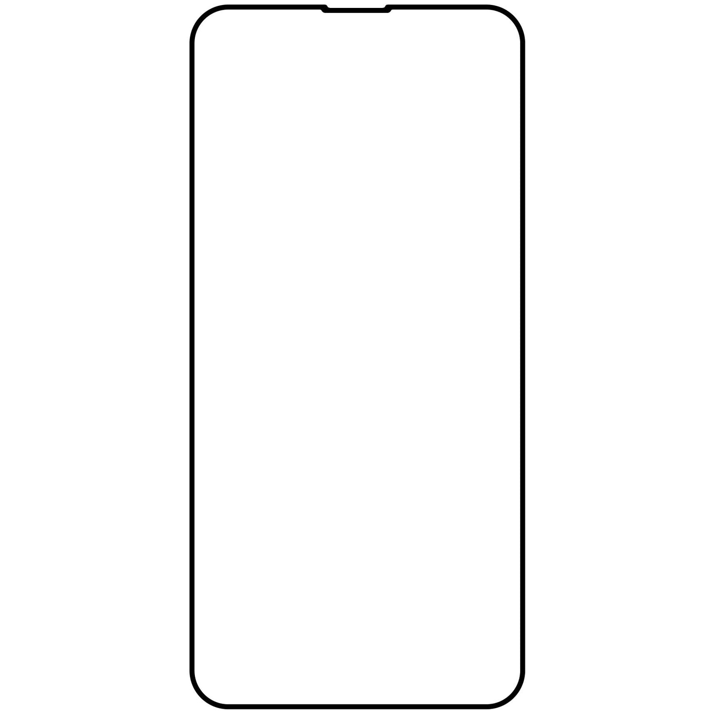 Προστατευτική Μεμβράνη Οθόνης Veason PRO για Apple iPhone 17e / 16e / 14 / 13 Pro, Ενισχυμένο Γυαλί, Πλήρης Κόλληση, 6D, Μαύρη