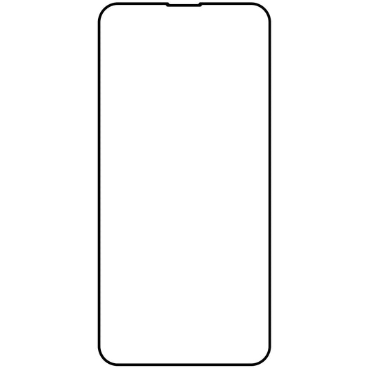 Προστατευτικό κάλυμμα οθόνης Veason PRO για Apple iPhone 14 Pro Max, Προστατευτικό γυαλί, Πλήρης κόλληση, 6D, Μαύρο