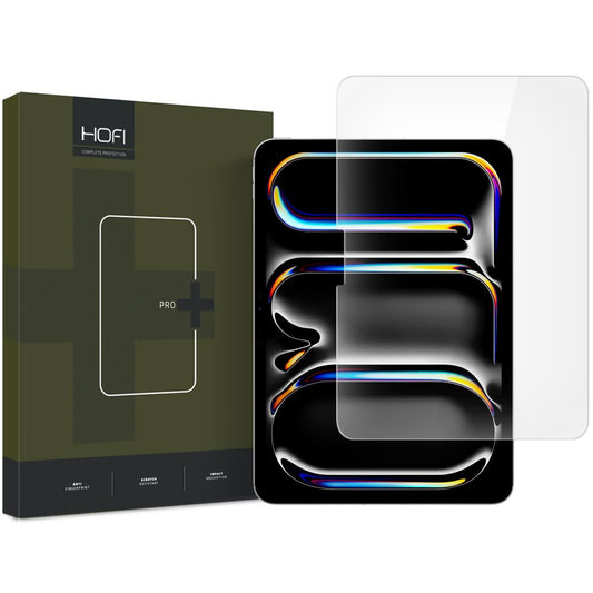 Screen Protector HOFI PRO+ for Apple iPad Air 13 (2024), Glass Protected, Full Glue