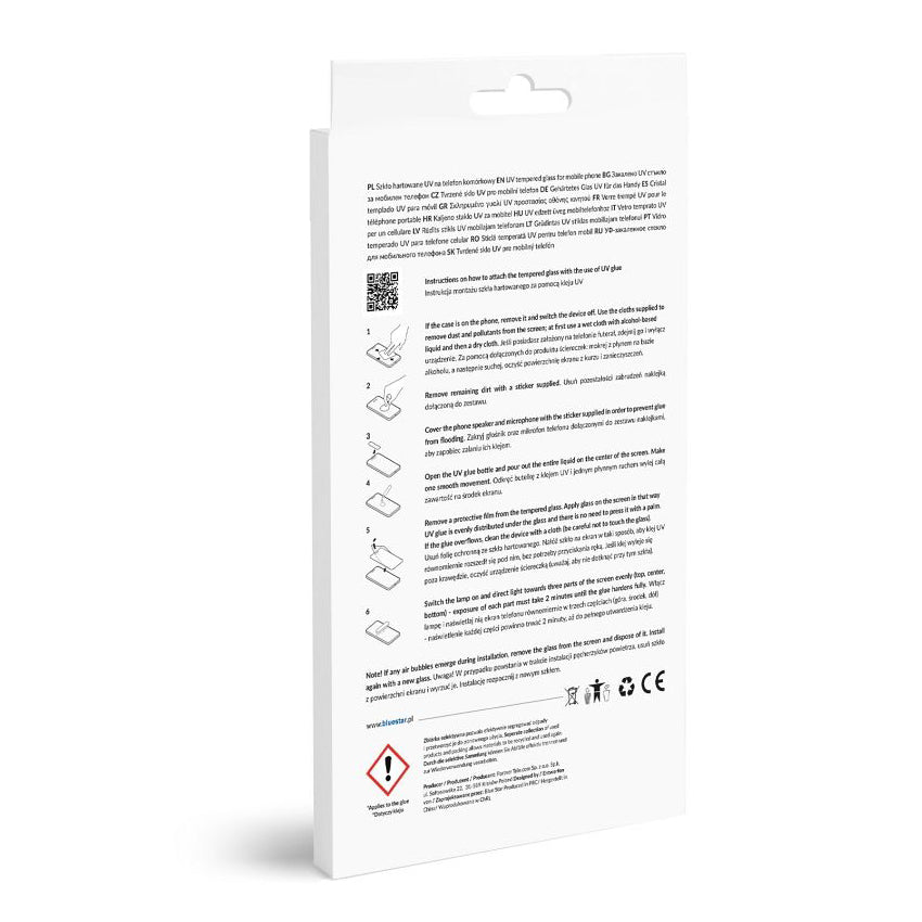 Blue Star Προστατευτικό οθόνης για Samsung Galaxy Galaxy S23 Ultra S918, Προστατευτικό γυαλί, UV κόλλα
