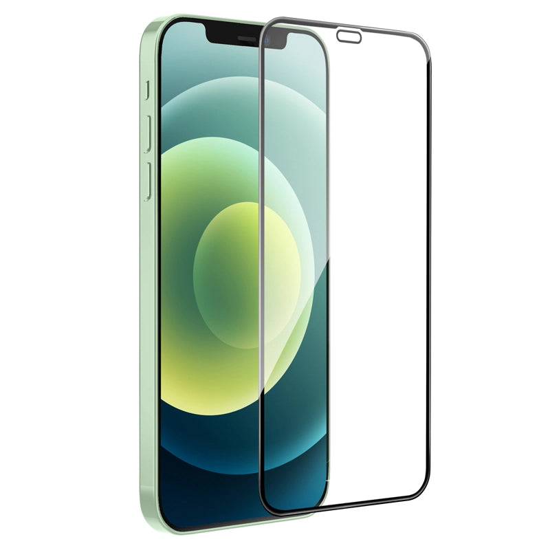 Προστατευτική Μεμβράνη Οθόνης HOCO G16 για Apple iPhone 12 Pro Max, Ενισχυμένο Γυαλί, Πλήρης Κόλληση, 5D, Μαύρη