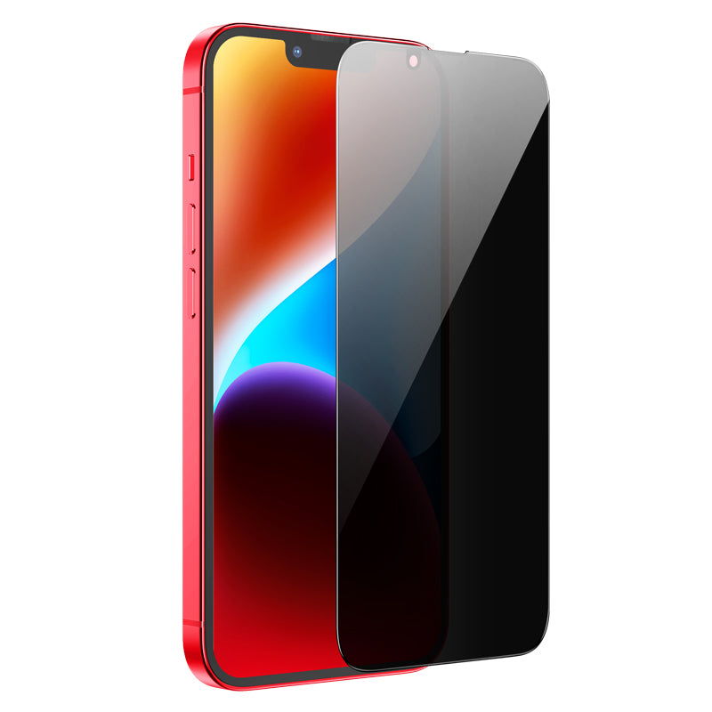 Προστατευτική Μεμβράνη Οθόνης Privacy HOCO G15 για Apple iPhone 12 Pro Max, Ενισχυμένο Γυαλί, Πλήρης Κόλληση, 5D