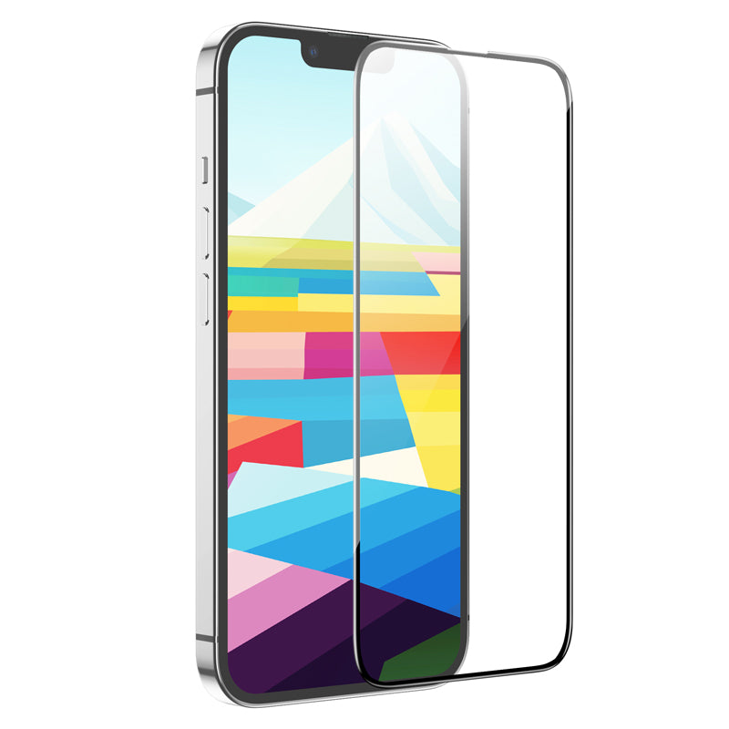 Προστατευτική Μεμβράνη Οθόνης HOCO G16 για Apple iPhone 15 Plus, Ενισχυμένο Γυαλί, Πλήρης Κόλληση, 5D, Μαύρη