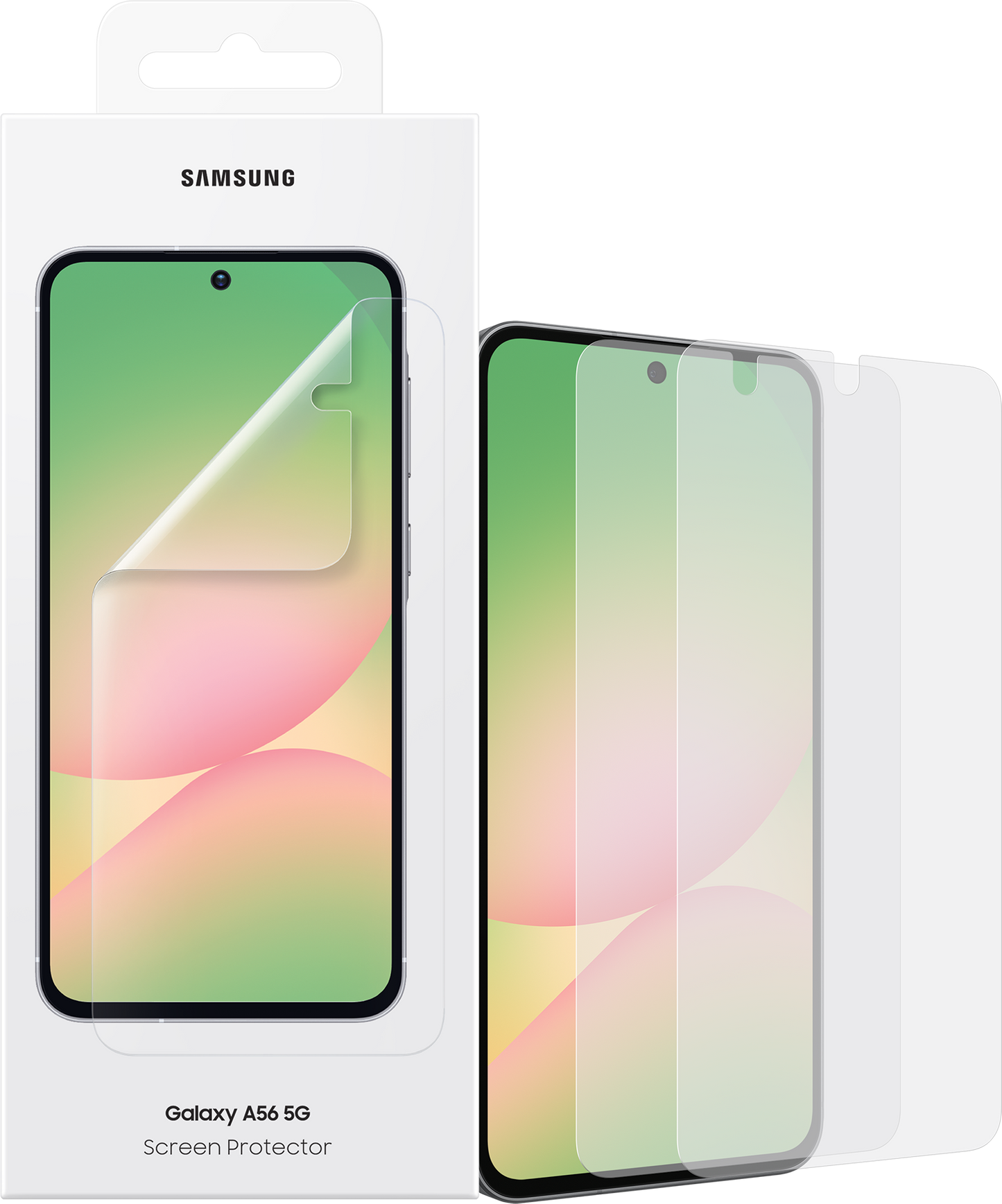 Προστατευτική μεμβράνη οθόνης για Samsung Galaxy A56 A566, Πλαστικό, Σετ 2 τεμαχίων EF-UA566CTEGWW