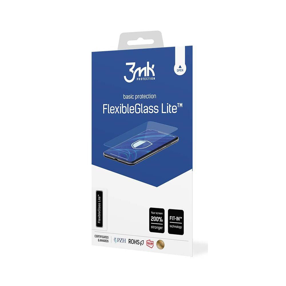 Προστατευτική Μεμβράνη Οθόνης 3MK FlexibleGlass Lite για Motorola Moto G06 Power / G06, Εύκαμπτο Γυαλί, Πλήρης Κόλληση