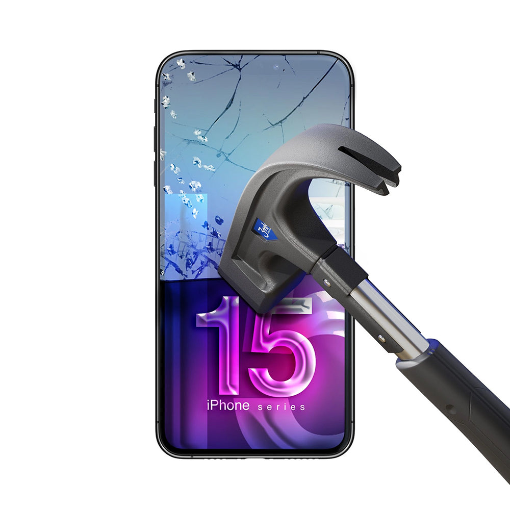Προστατευτική μεμβράνη οθόνης 3MK FlexibleGlass για Apple iPhone 15, Ευέλικτο Γυαλί, Πλήρης Κόλλα
