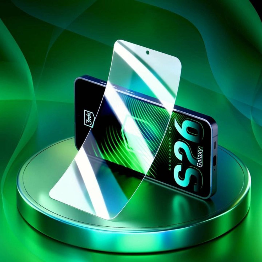 Προστατευτική Μεμβράνη Οθόνης 3MK FlexibleGlass για Samsung Galaxy S26 S942, Εύκαμπτο Γυαλί, Πλήρης Κόλληση, Διαφανής